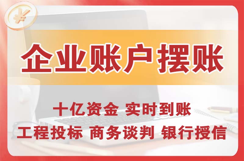 湘乡企业账户摆账